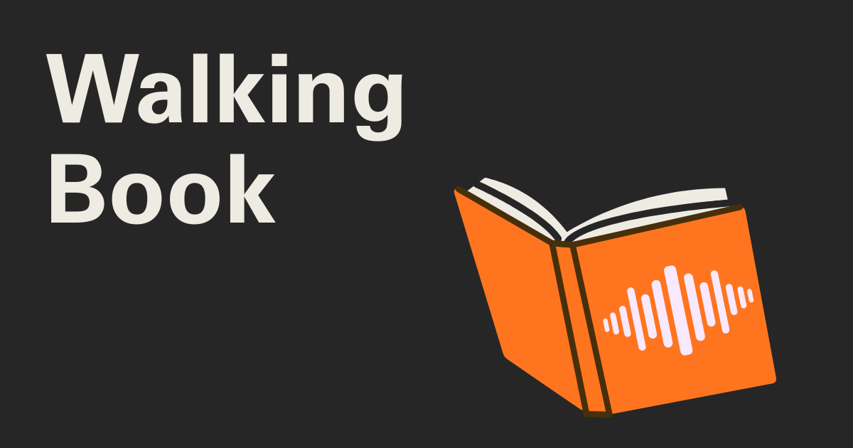 Sign Walk Book Walking Book